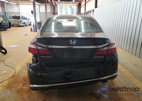 2016 Honda Accord Sport z USA, uszkodzony, nr VIN 1HGCR2F50GA242049
